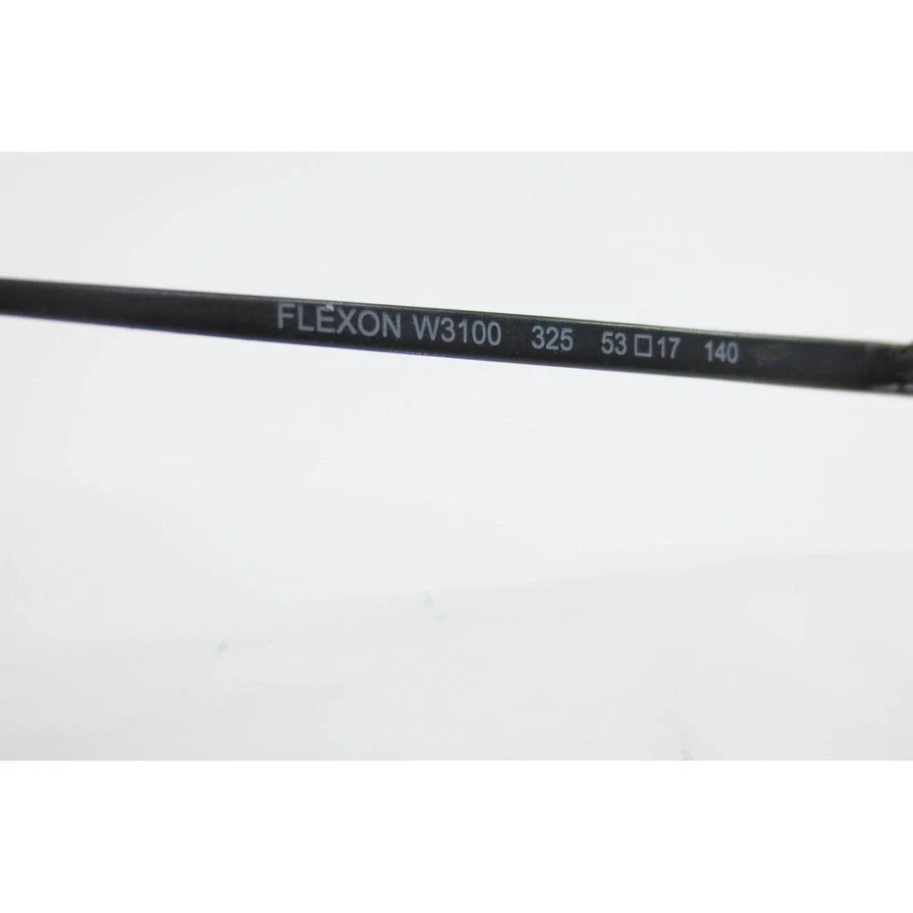 Flexon W3100 325 Black Gold Cat Eye Eyeglasses Frames 53-17-140 Womens Eyewear